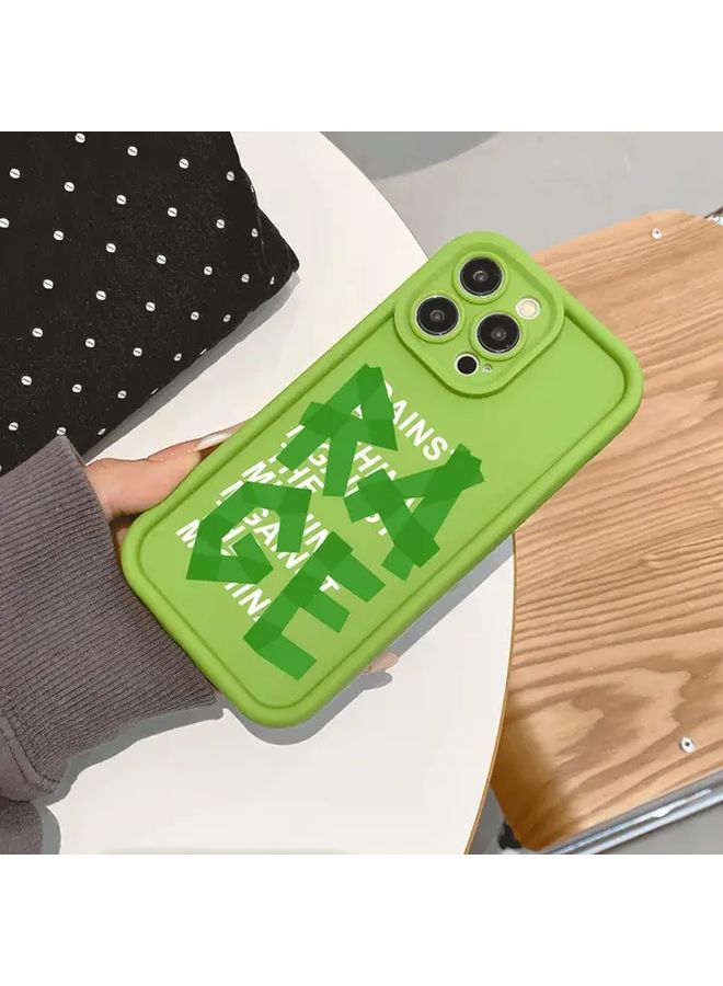 Green iPhone 12 Pro Max Corundum Case Premium Drop Protection - Image 3